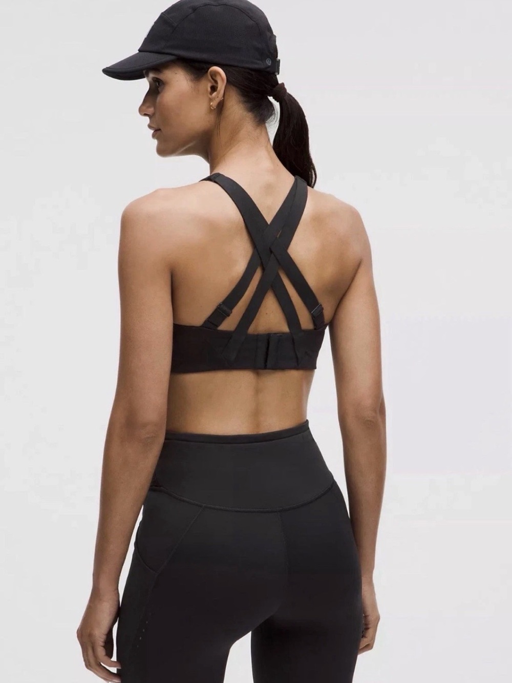 Lululemon Energy Bra High Support 34C Black